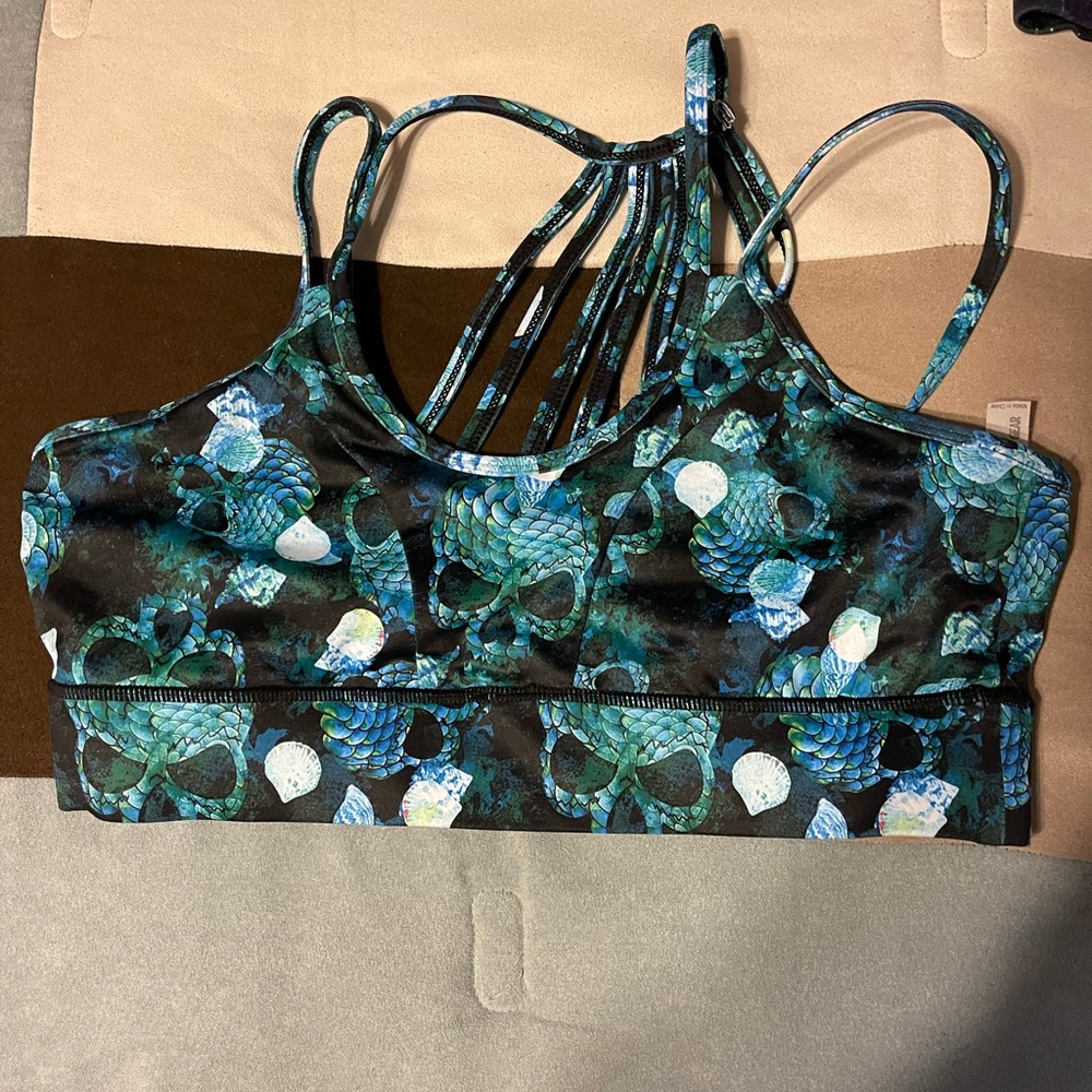 Mermaid skulls old style CVG bra